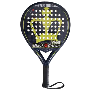 Black Crown Wolf Ρακέτα Padel