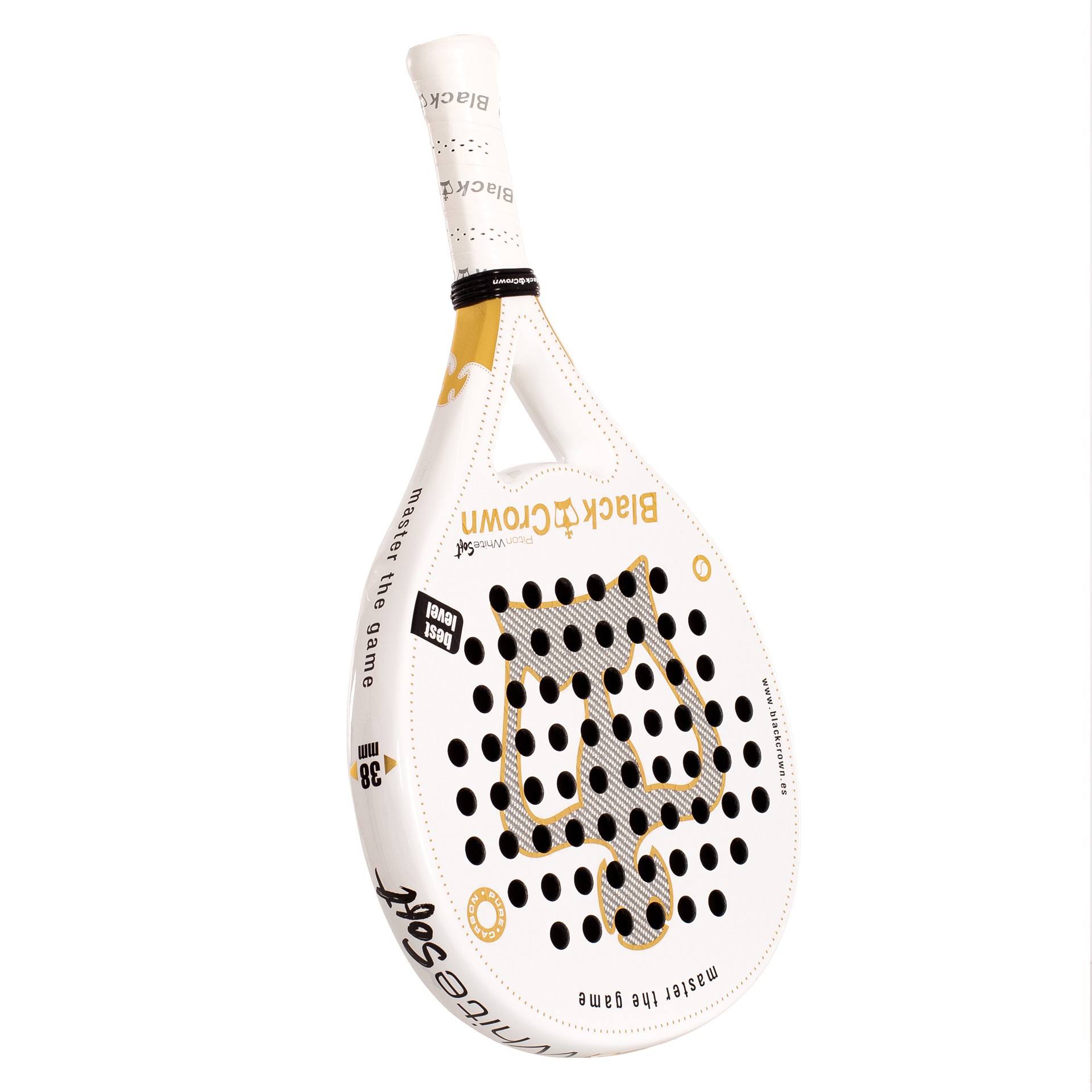 Black Crown Piton White Soft Ρακέτα Padel - Image 3