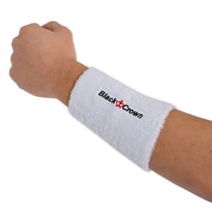 Black Crown WRISTBAND LONG Άσπρο